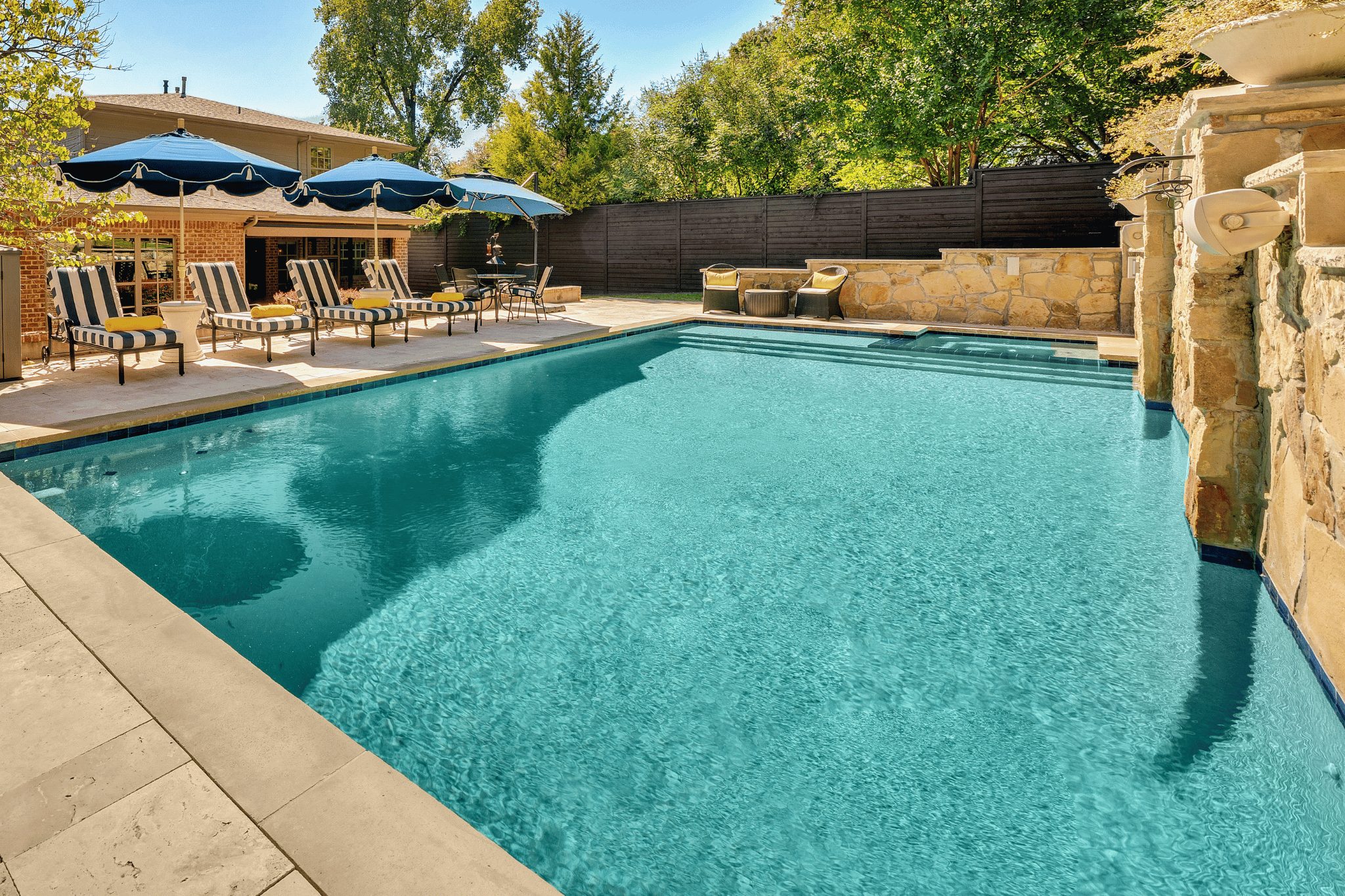 Pool and hot tub at 9319 East Lake Highlands, Peninsula, Dallas